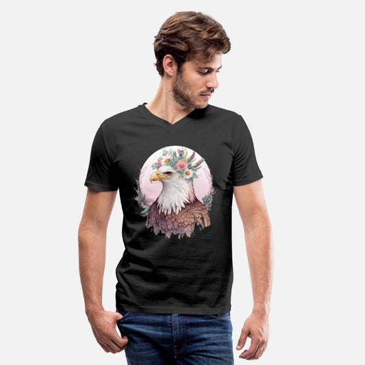 Birds Of Prey Bald Eagle Flower Crown Floral Birdi