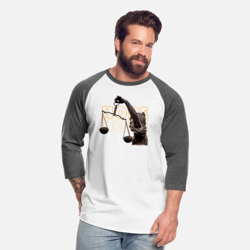 Black and yellow modern hope T Shirt