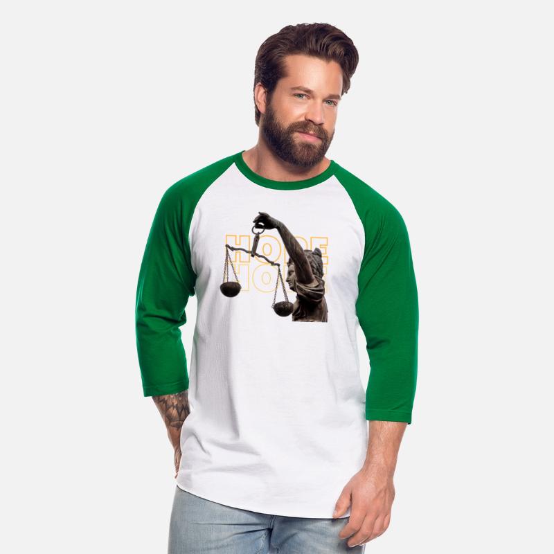 Black and yellow modern hope T Shirt