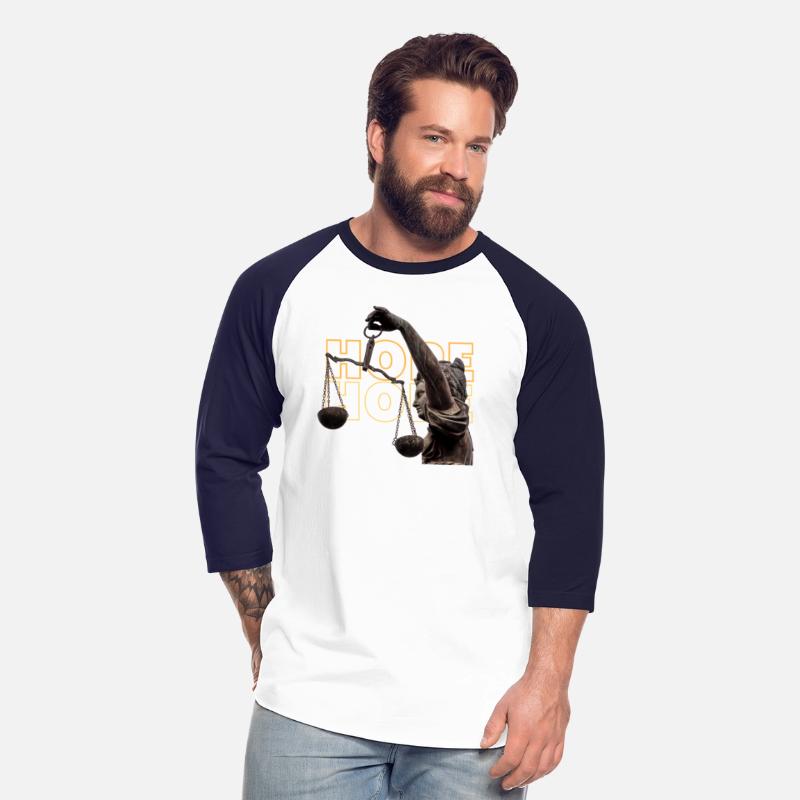 Black and yellow modern hope T Shirt