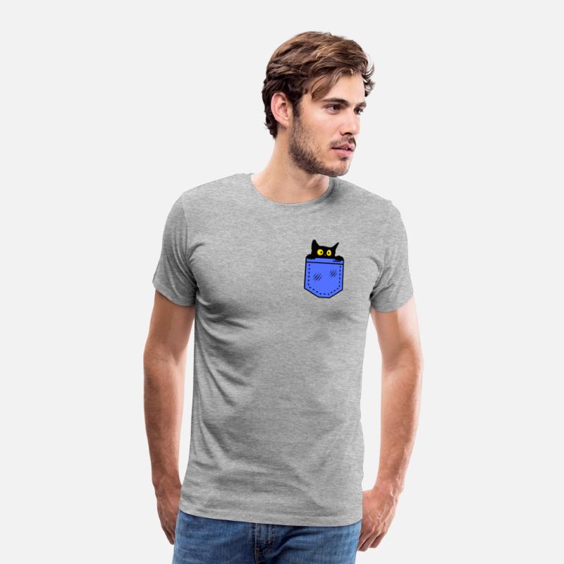 black cat in a pocket