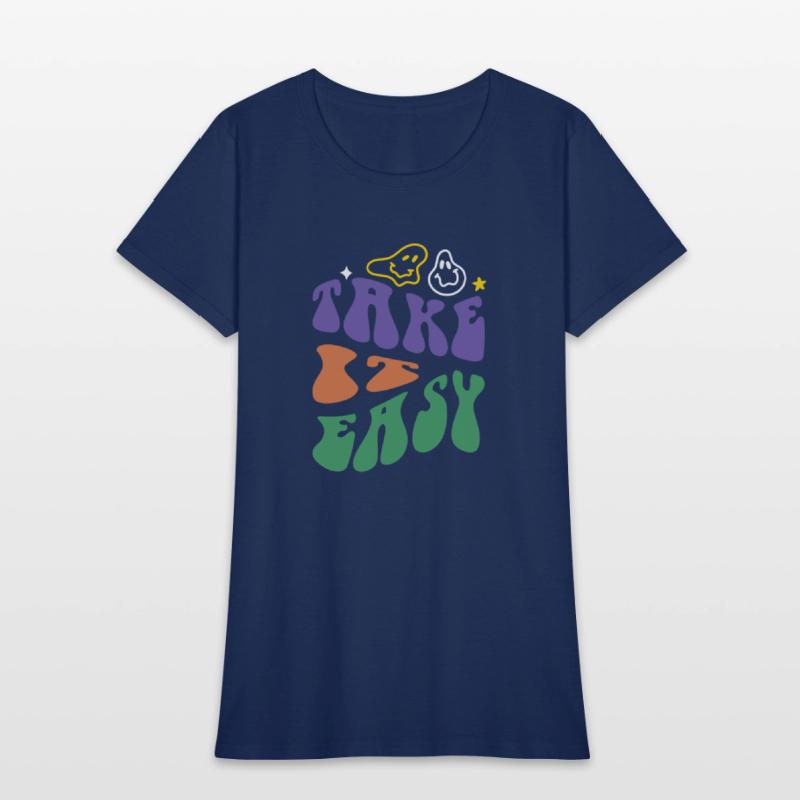 Black Colorful Retro Typography T Shirt