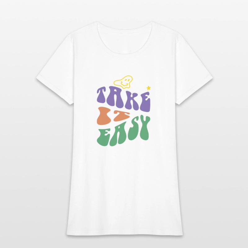 Black Colorful Retro Typography T Shirt