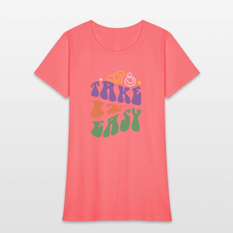 Black Colorful Retro Typography T Shirt