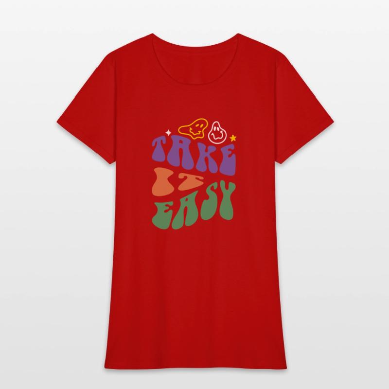 Black Colorful Retro Typography T Shirt