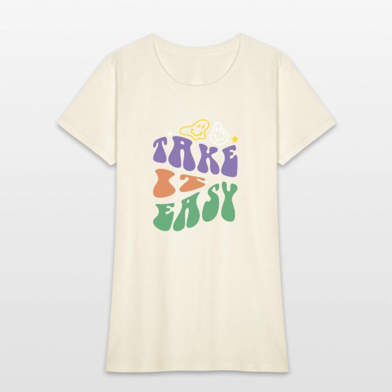 Black Colorful Retro Typography T Shirt