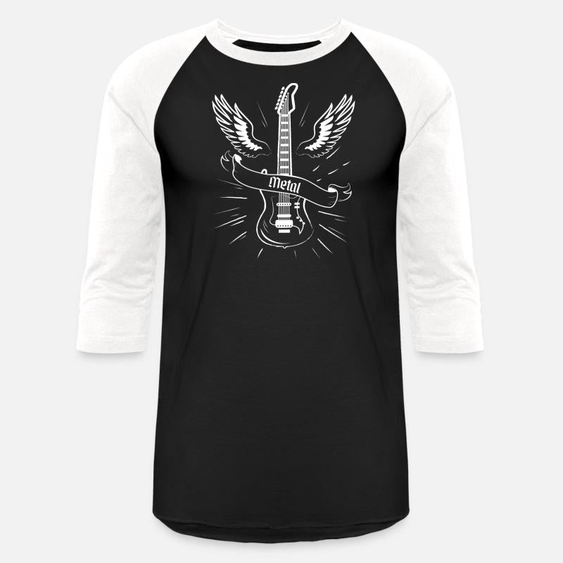 Black Hard Rock Guitar T shirt