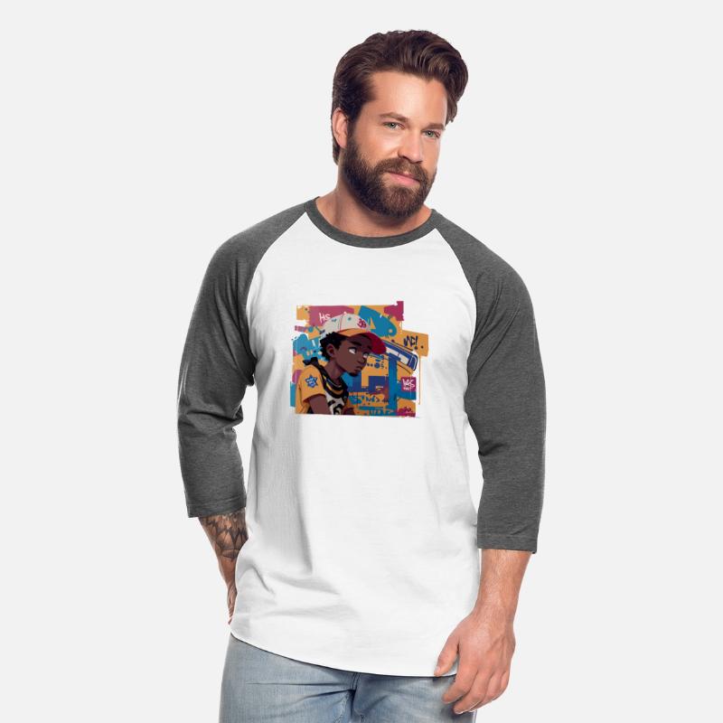 Black Kid in front of Graffiti Background