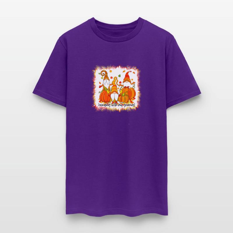 Bleached Hanging With My Gnomies Gnome Autumn