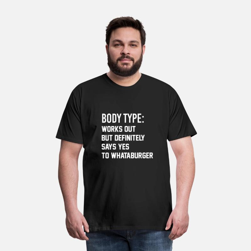 Body Type Works Out But Says Yes To Whataburger