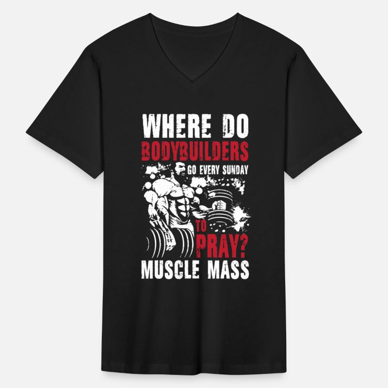 Bodybuilder Pray Muscle Mass