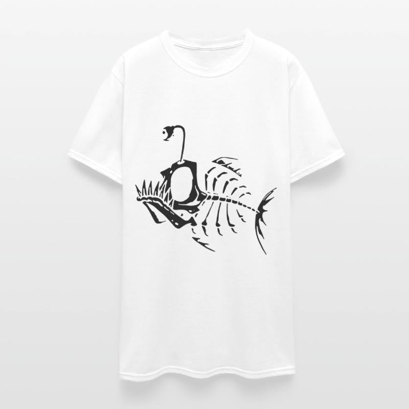 Bone Fish Mens Weird Skeleton Fashion