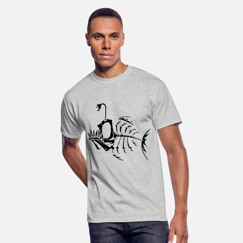 Bone Fish Mens Weird Skeleton Fashion