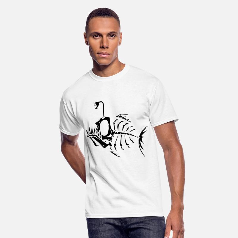 Bone Fish Mens Weird Skeleton Fashion
