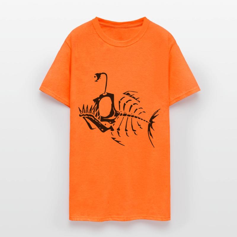 Bone Fish Mens Weird Skeleton Fashion