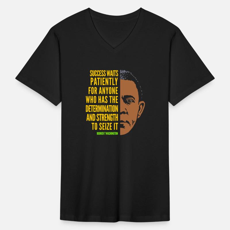 Booker T. Washington Quote: Success (color)