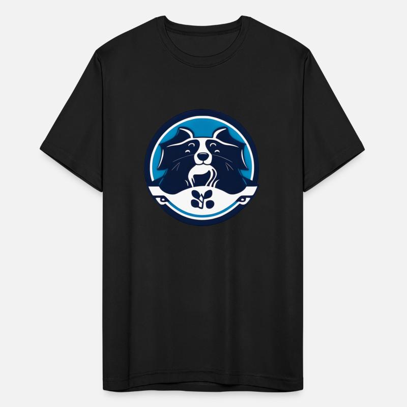 Border Collie Round Portrait