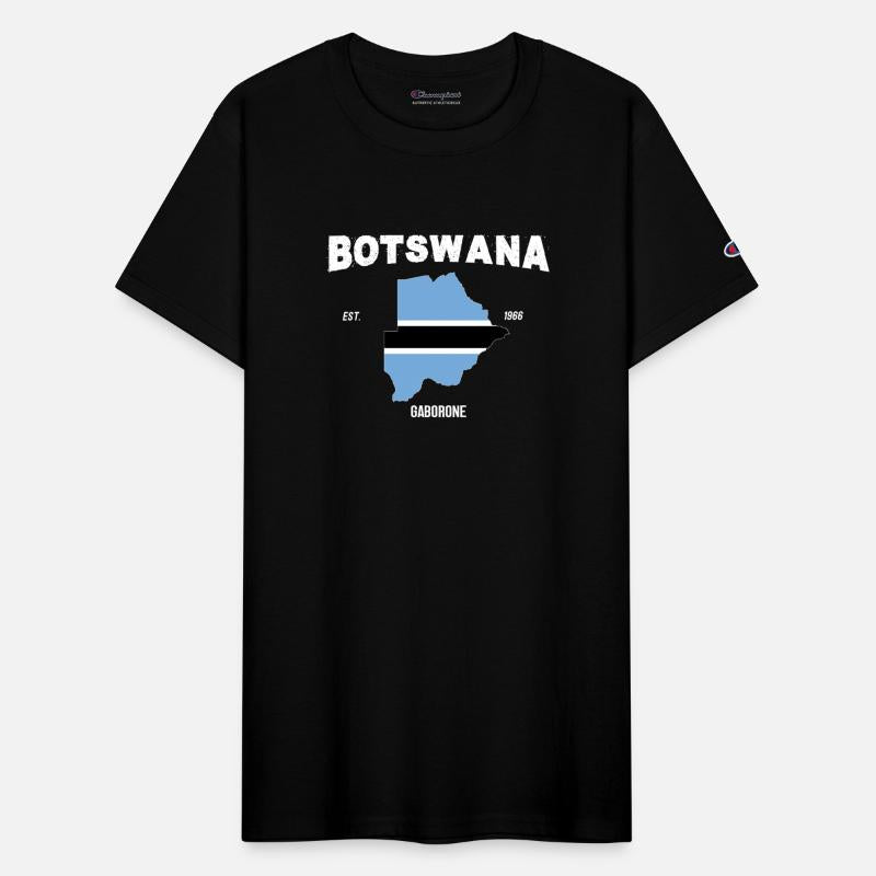 Botswana Flag, Botswana Map, Motswana National Fla