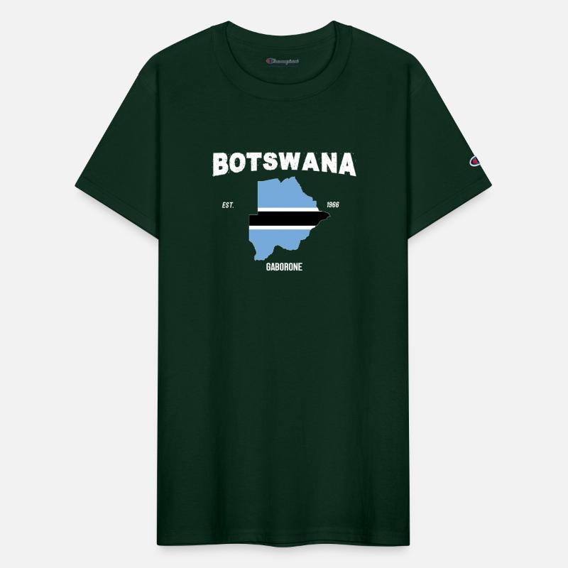Botswana Flag, Botswana Map, Motswana National Fla