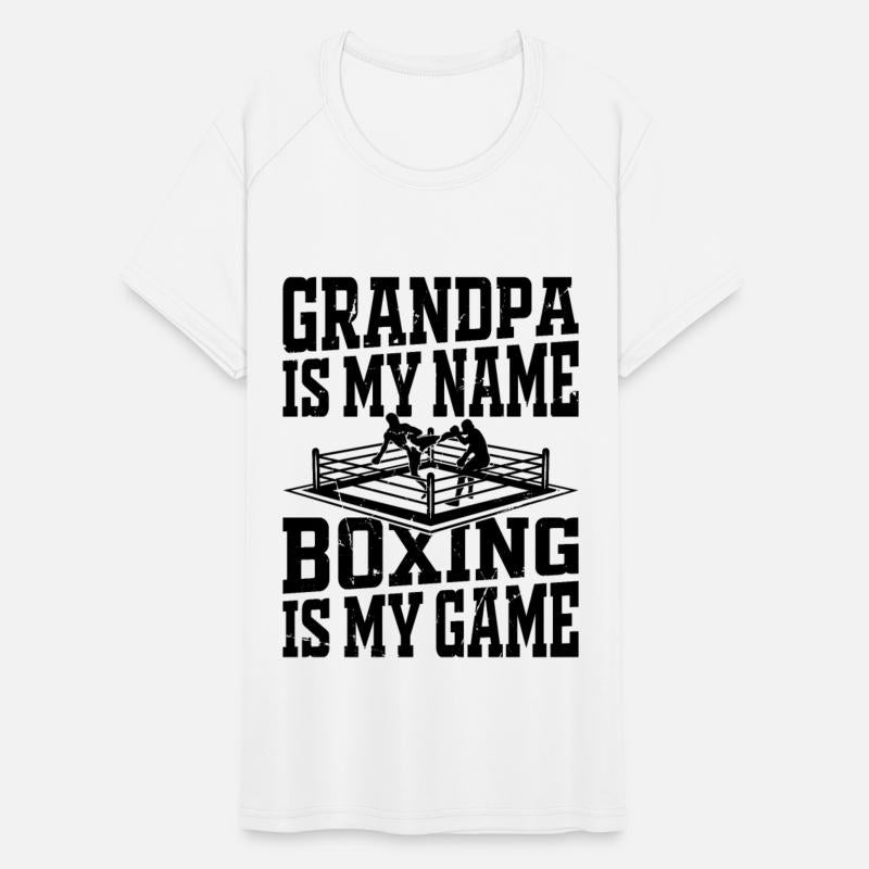Boxing Fighter Boxing Grandpa is my Name Boxing is