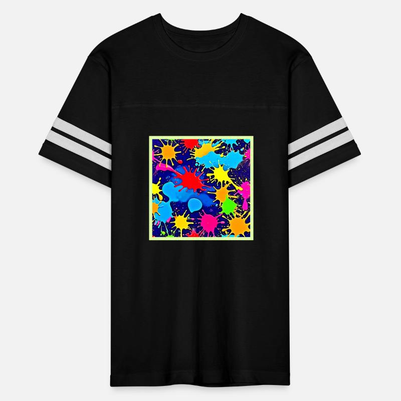 Bright Color Splatter