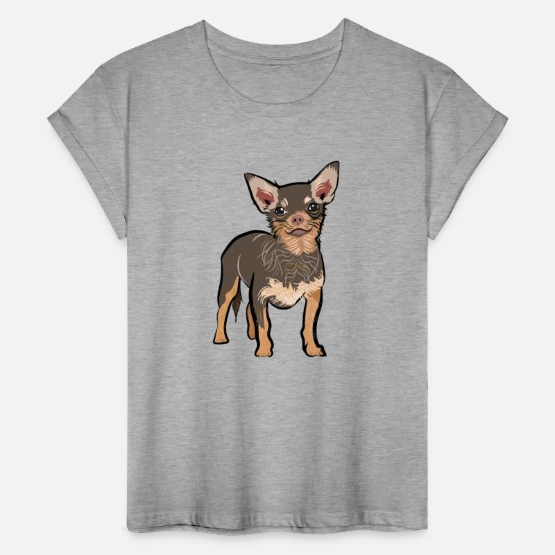 Brown chihuahua dog | chihuahua dog lover t-shirt