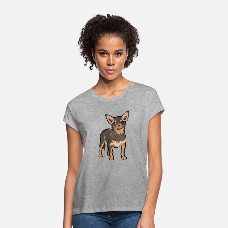 Brown chihuahua dog | chihuahua dog lover t-shirt