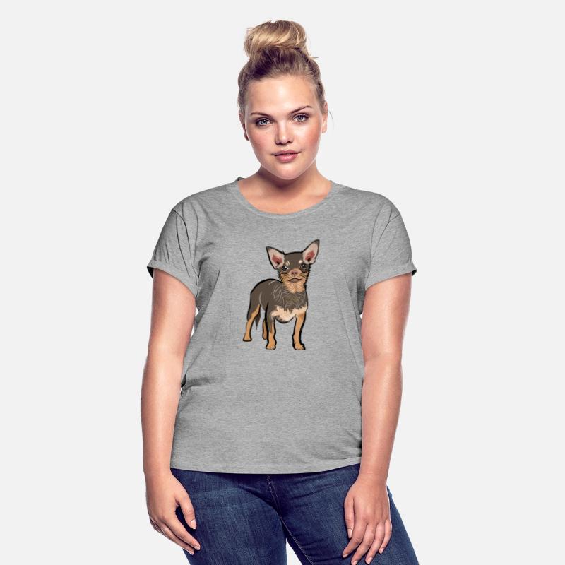 Brown chihuahua dog | chihuahua dog lover t-shirt