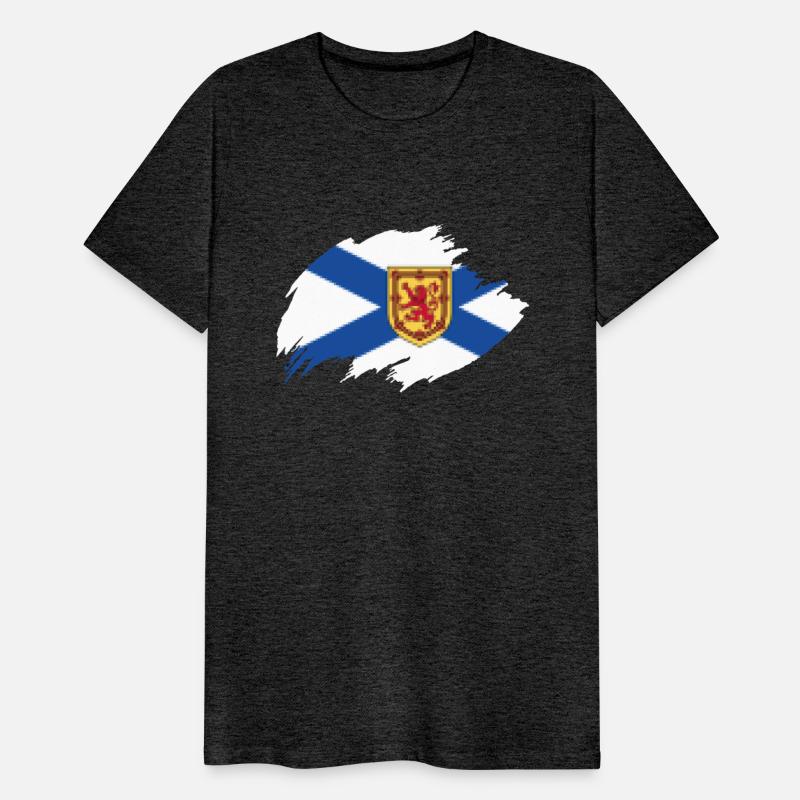 brush Nova Scotia flag