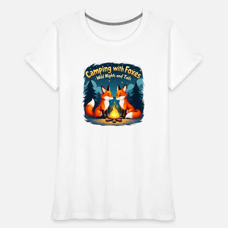 Camping Animals Funny T-shirt Design