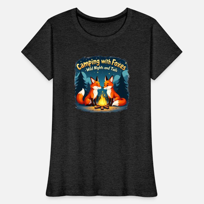 Camping Animals Funny T-shirt Design