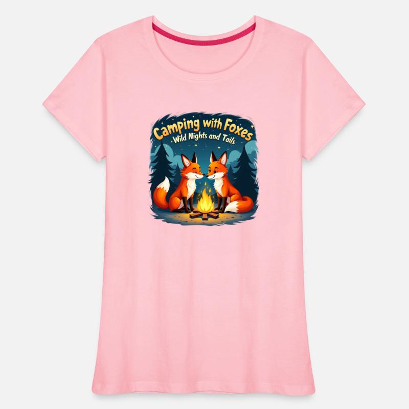 Camping Animals Funny T-shirt Design