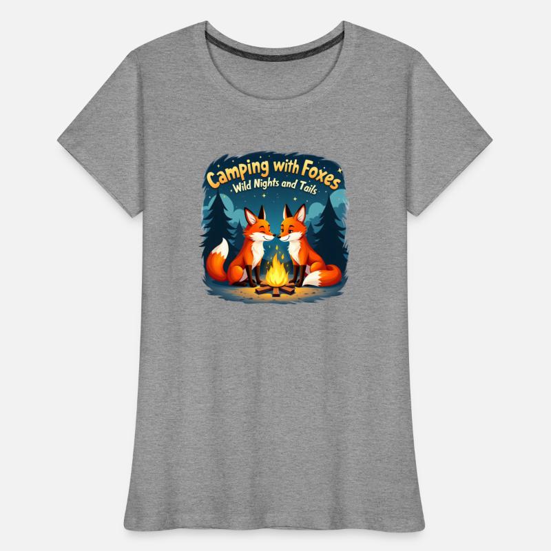 Camping Animals Funny T-shirt Design