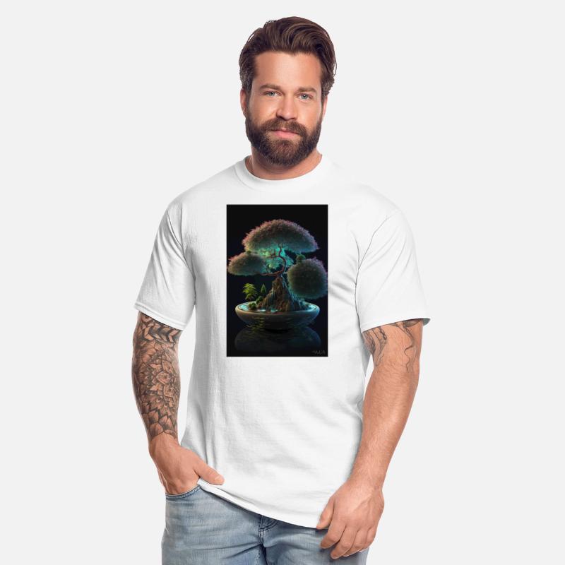 Cannabonsai - Bonsai Tree, Glowing Cannabis