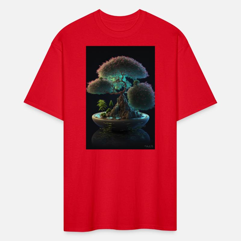 Cannabonsai - Bonsai Tree, Glowing Cannabis