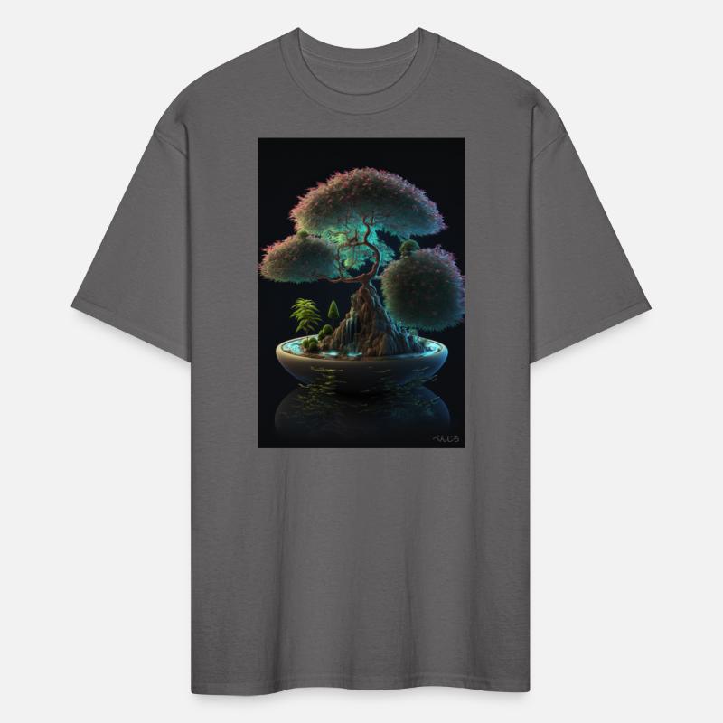 Cannabonsai - Bonsai Tree, Glowing Cannabis