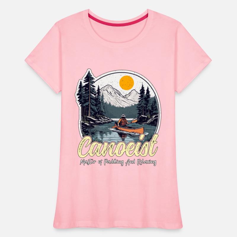 Canoeing Canoeist Master Of Paddling Loves Boating