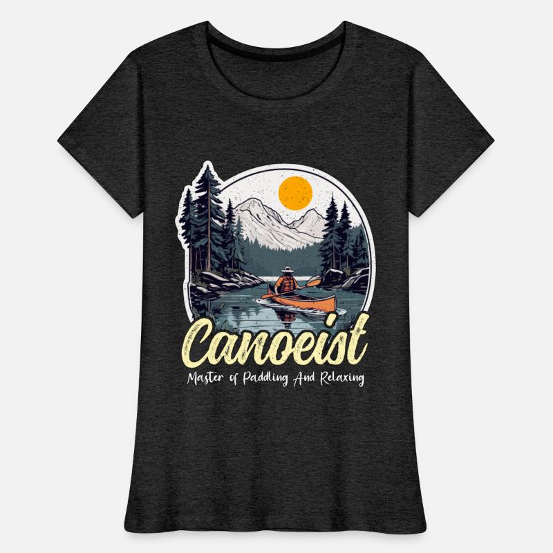 Canoeing Canoeist Master Of Paddling Loves Boating