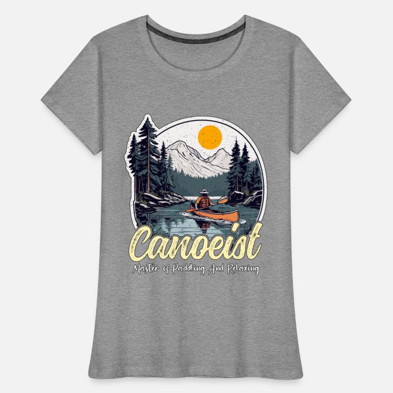 Canoeing Canoeist Master Of Paddling Loves Boating