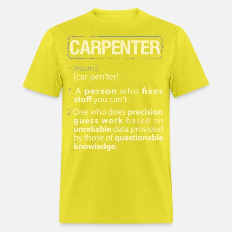 Carpenter a person who fixes stuff you can t one w
