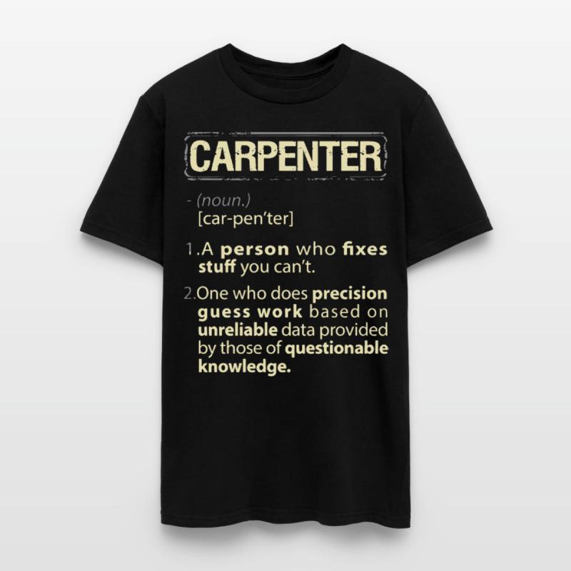 Carpenter a person who fixes stuff you can t one w