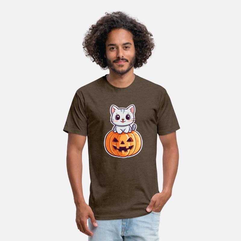 Cat and Pumpkin Halloween Magic Captivating design