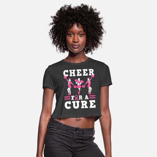 Cheer For A Cure Breast Cancer Cheerleader