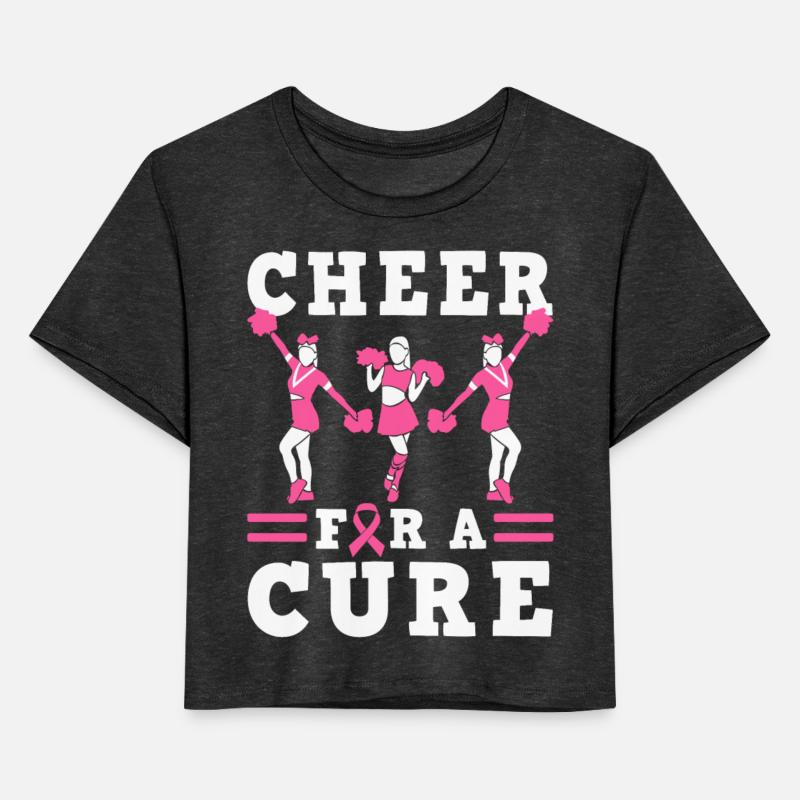 Cheer For A Cure Breast Cancer Cheerleader
