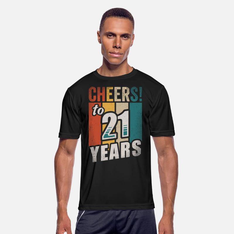 Cheers To 21 Years Vintage 21st Birthday