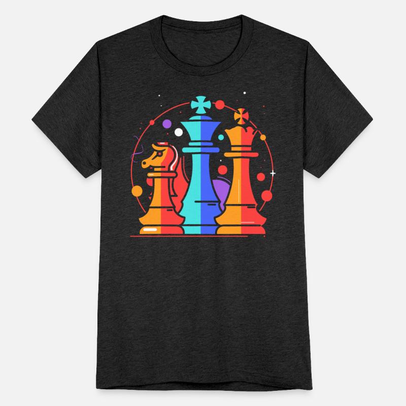 Chess Pieces Cartoon Look