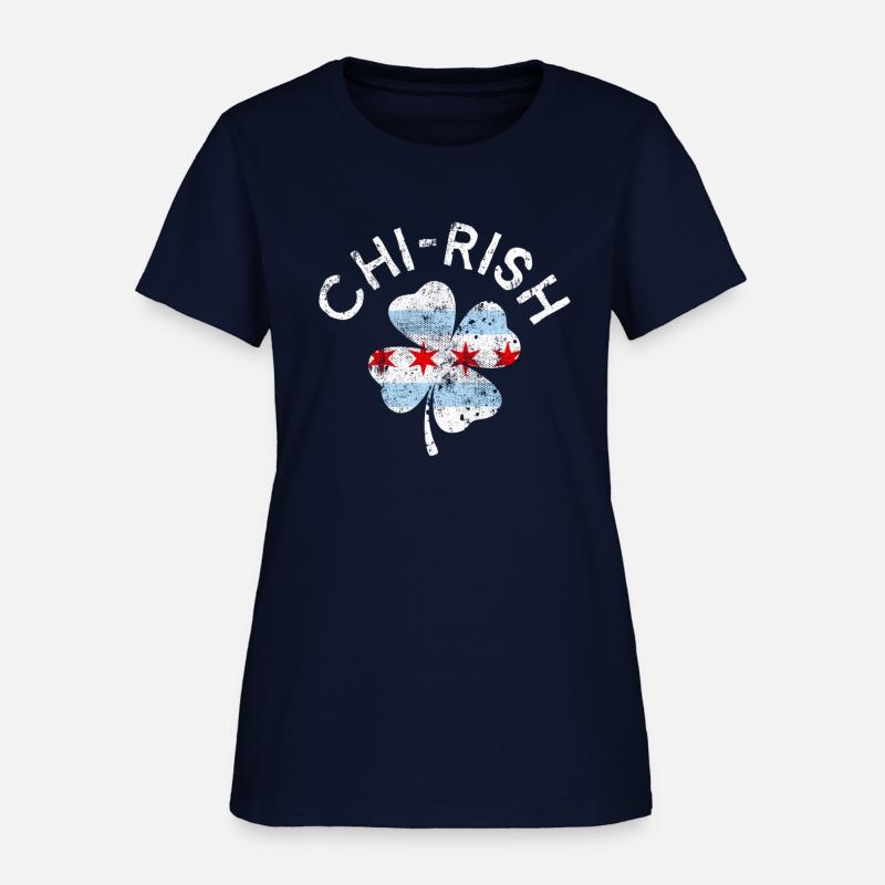 Chi-Rish Chicago Flag Lucky C St Patrick'S Day