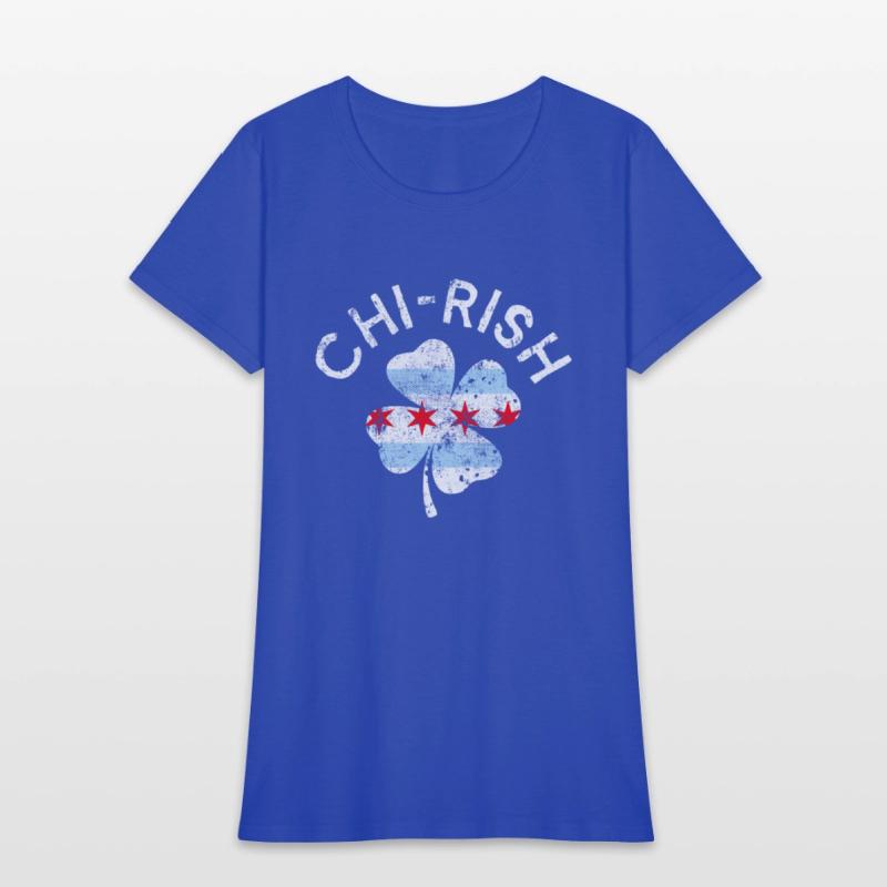 Chi-Rish Chicago Flag Lucky C St Patrick'S Day