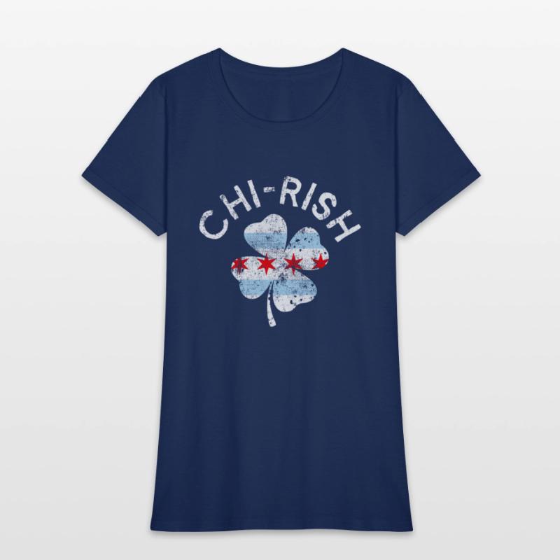 Chi-Rish Chicago Flag Lucky C St Patrick'S Day