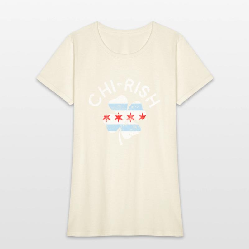 Chi-Rish Chicago Flag Lucky C St Patrick'S Day